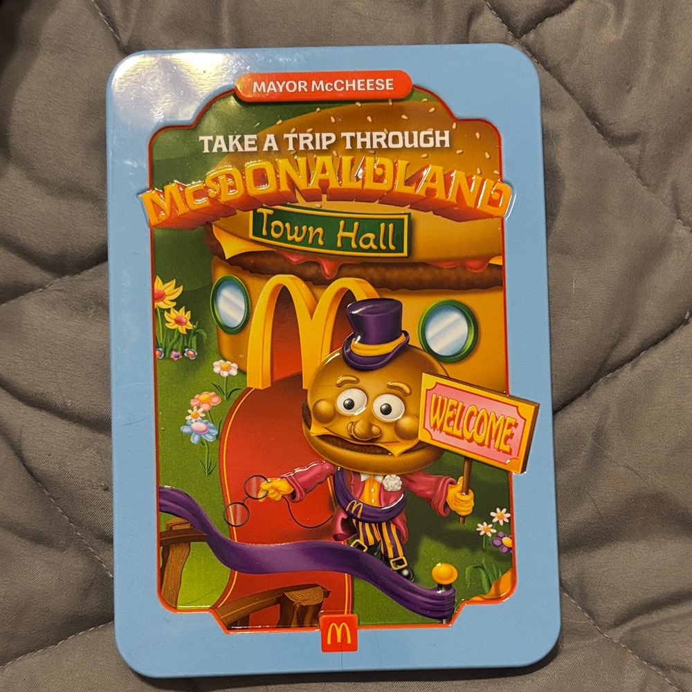 McDonald's McDonaldland tin
